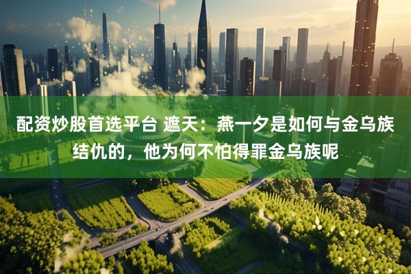 配资炒股首选平台 遮天：燕一夕是如何与金乌族结仇的，他为何不怕得罪金乌族呢